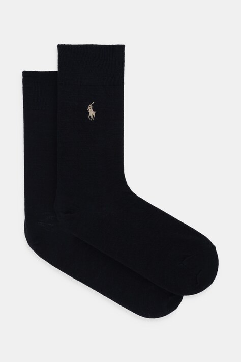 Polo Ralph Lauren skarpetki z dodatkiem wełny kolor czarny 449P05406