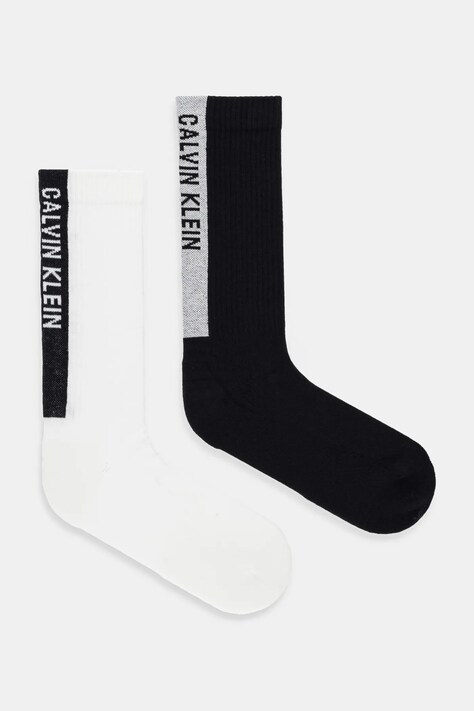 Calvin Klein Jeans skarpetki 2-pack kolor czarny 701235977