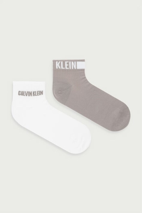 Calvin Klein Ponožky pánske s bavlnou 3-pak hnedé 701234208