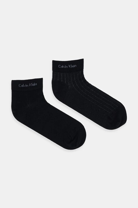 Calvin Klein skarpetki 2-pack kolor czarny 701235972