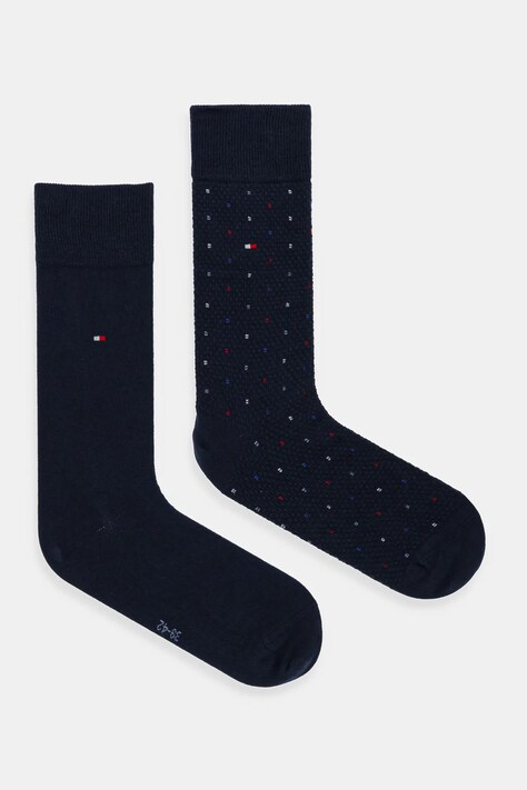 Ponožky Tommy Hilfiger 2-pak tmavomodrá farba, 701236311