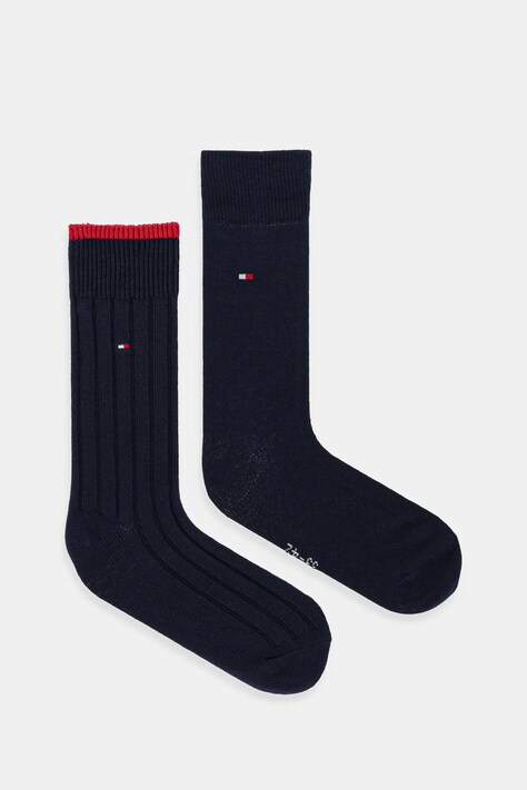 Tommy Hilfiger skarpetki 2-pack kolor granatowy 701236317