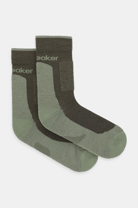 Icebreaker skarpety z dodatkiem wełny Merino Hike+ Medium kolor zielony IB0A578M0DZ1