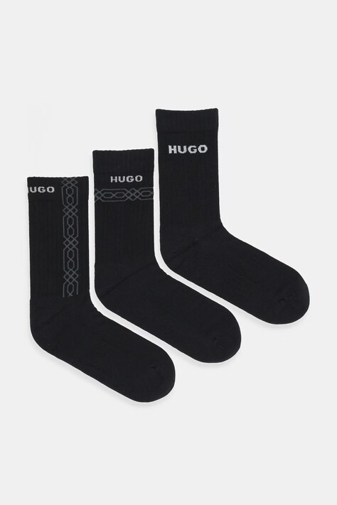 HUGO calzini pacco da 3 colore nero 50546345