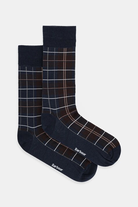 Barbour skarpetki kolor brązowy MSO0199