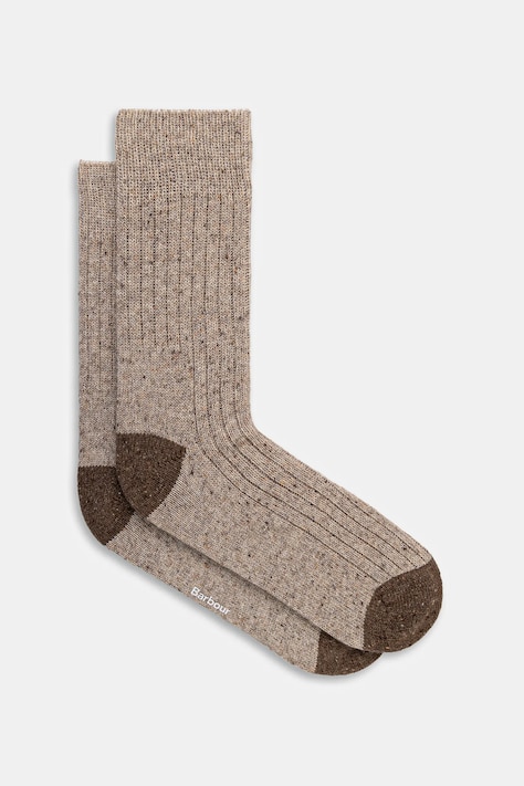 Barbour Шкарпетки з додаванням вовни Barbour Houghton Socks колір коричневий MSO0091BE31
