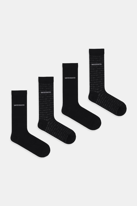 Calvin Klein skarpetki 4-pack kolor czarny 701235980