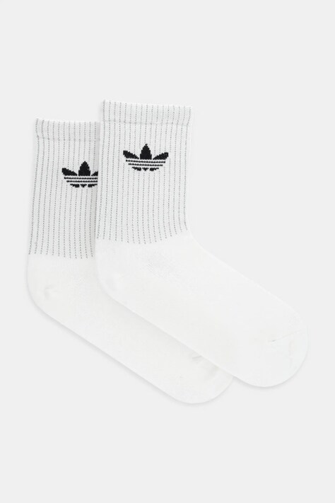 Κάλτσες adidas Originals Refl Crew S 2-pack χρώμα: άσπρο, JX5223