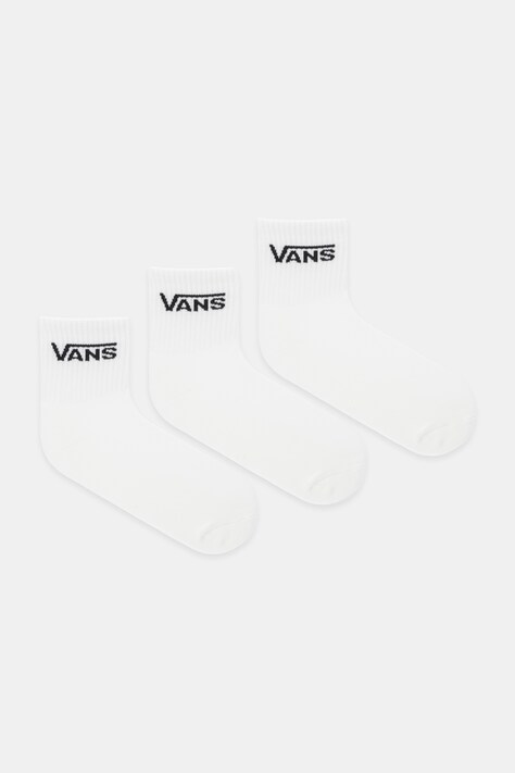 Vans skarpetki 3-pack kolor biały VN000QBWWHT1