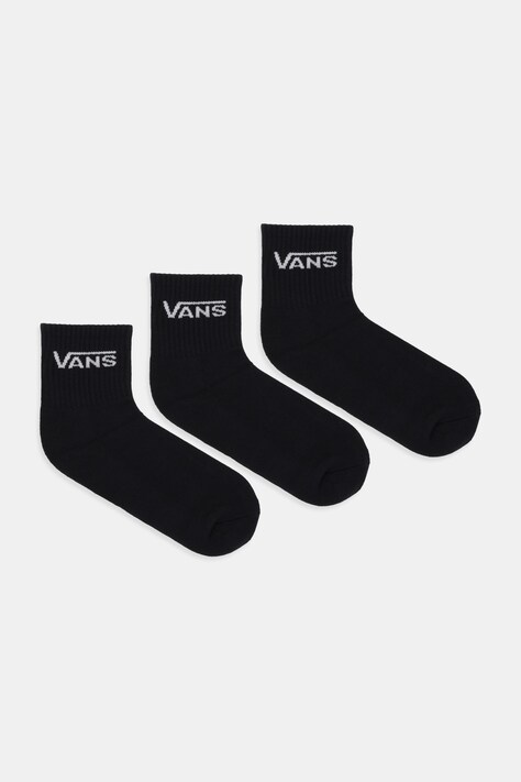 Vans skarpetki 3-pack kolor czarny VN000QBWBLK1