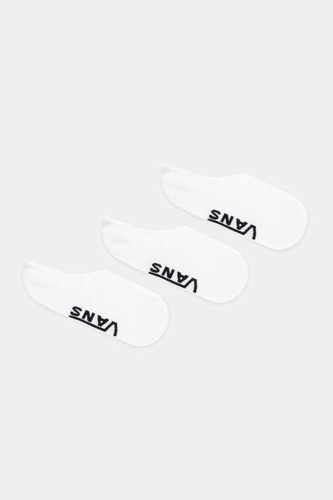 Vans skarpetki 3-pack kolor biały VN000QBZWHT1