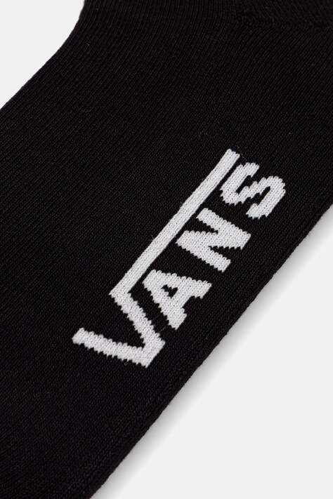 Κάλτσες Vans 3-pack χρώμα: μαύρο, VN000QBXBLK1