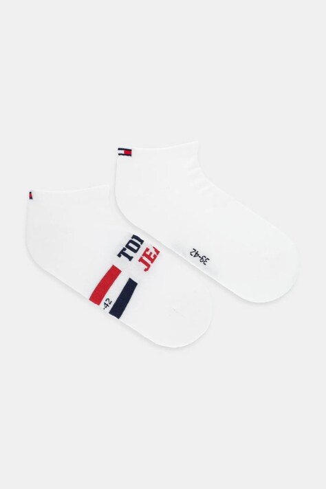 Tommy Jeans stopki 2-pack kolor biały 701236736