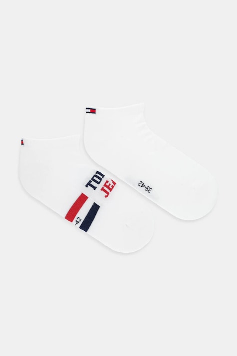 Короткие носки Tommy Jeans 2 шт цвет белый 701236736