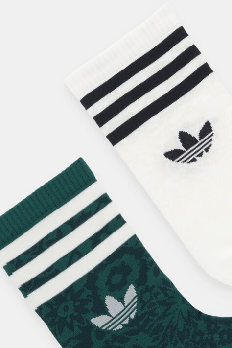 Шкарпетки adidas Originals Liberty 2-pack — AW25-LGU05I, зелений — фото 2