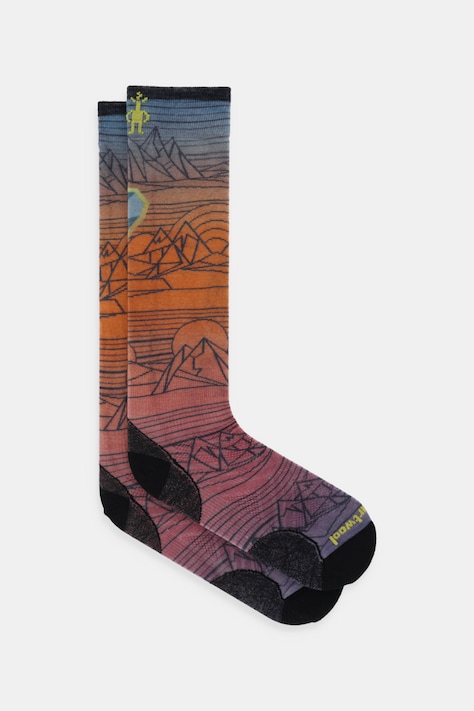 Nogavice z dodatkom volne Smartwool oranžna barva, SW002896