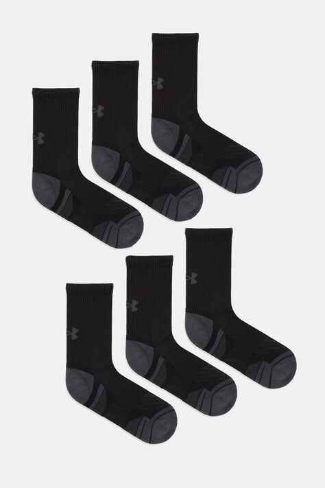 Under Armour skarpetki 6-pack kolor czarny 1386242