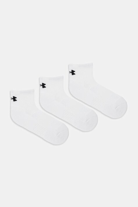 Under Armour skarpetki 3-pack kolor biały 1386372