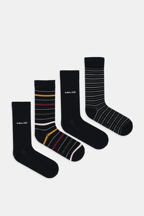 Levi's skarpetki 4-pack kolor czarny 37157-1304