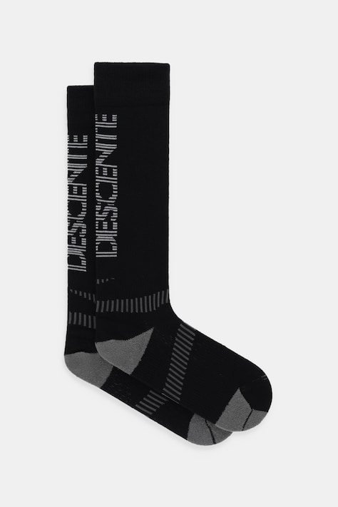 Descente skarpety narciarskie Arch Spiral Sox kolor czarny DW5FSO02UU