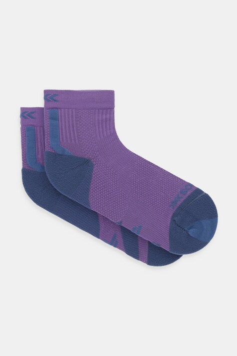 X-Socks skarpetki RUN DISCOVER ANKLE kolor fioletowy R7DIS24M