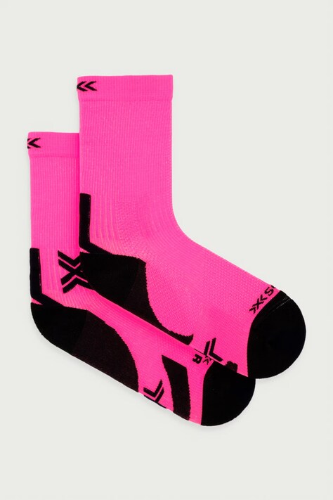 X-socks Skarpety RUN DISCOVER CREW różowe RQDIS24M