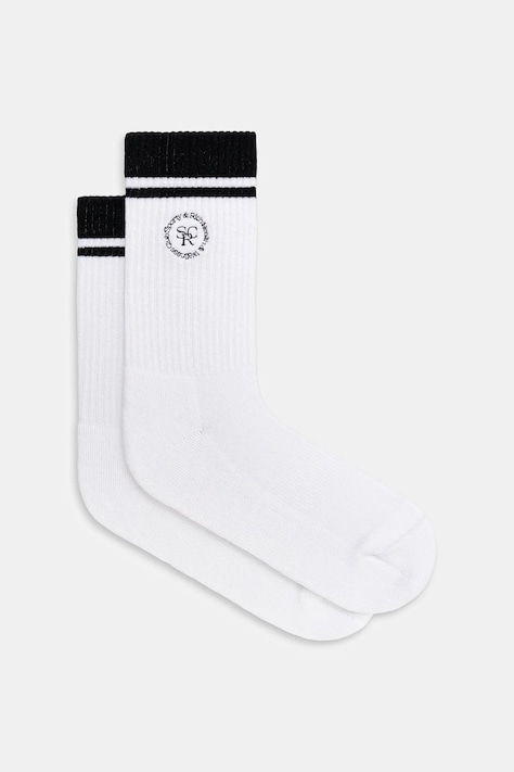 Ponožky Sporty & Rich SRHWC biela farba, AC02767305WH09