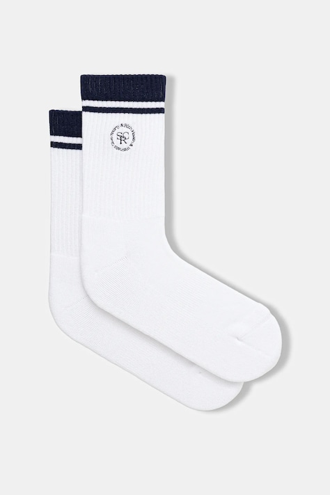 Sporty & Rich skarpetki SRHWC kolor biały AC02762305WH50