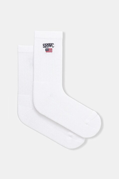 Sporty & Rich calzini Nautical colore bianco AC07363185WH58