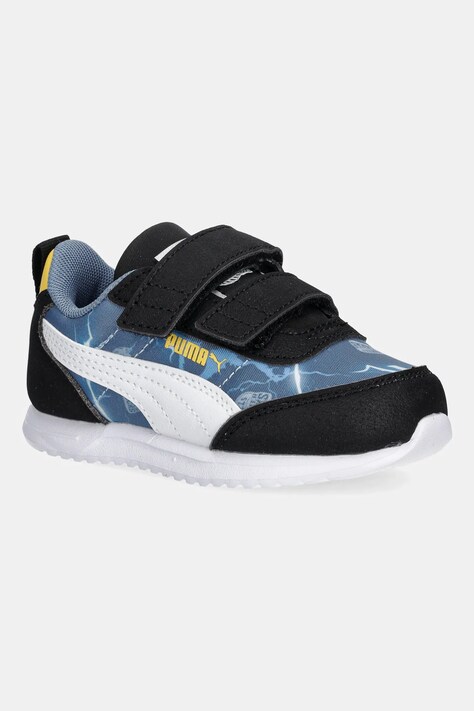Puma sneakersy dziecięce Puma R78 Lightwind Hot Wheels 2 V Inf kolor czarny 403411
