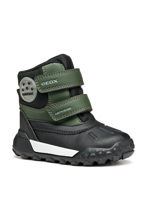 Χειμερινά υποδήματα Geox TREKKYUP χρώμα: πράσινο, B566LC.054FU
