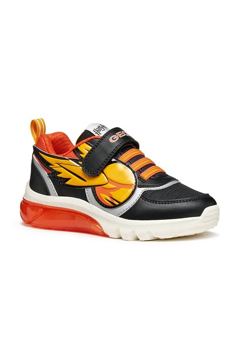 Geox sneakersy dziecięce CIBERDRON kolor czarny J56LBH.054FU