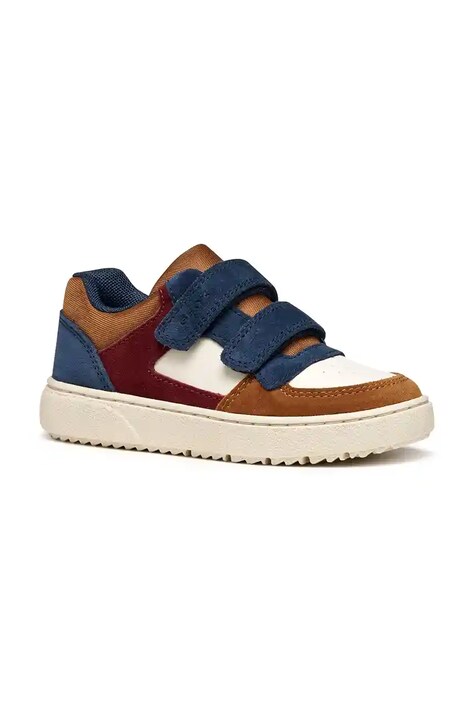 Geox sneakersy dziecięce THELEVEN kolor brązowy J56LDA.05422