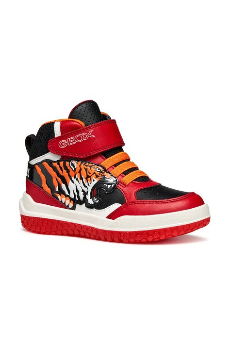 Geox scarpe da ginnastica per bambini BUZZERLIGHT colore rosso J56MCF.054CE