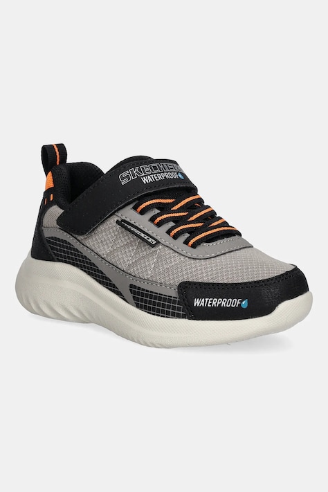 Otroške superge Skechers BOUNDER 2.0-AQUA PACE bež barva, 406341L