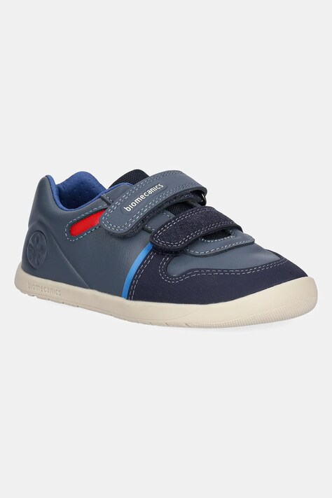 Biomecanics sneakersy skórzane dziecięce kolor niebieski 251164