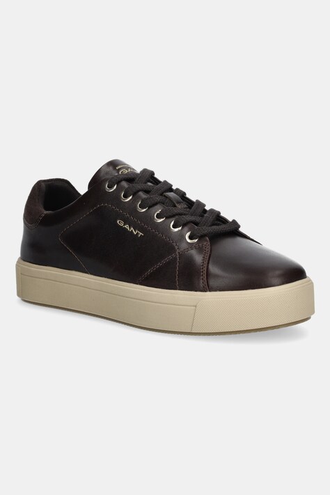 Gant sneakersy skórzane Avino damskie kolor brązowy 31531984
