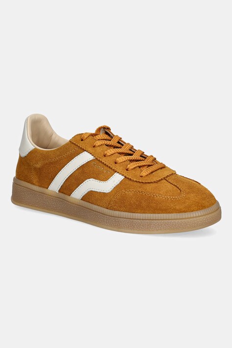 Gant sneakersy zamszowe Cuzima damskie kolor żółty 31533042