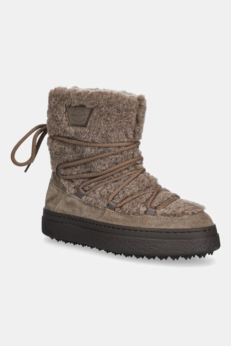 Gant śniegowce Snowhill kolor brązowy 31541101