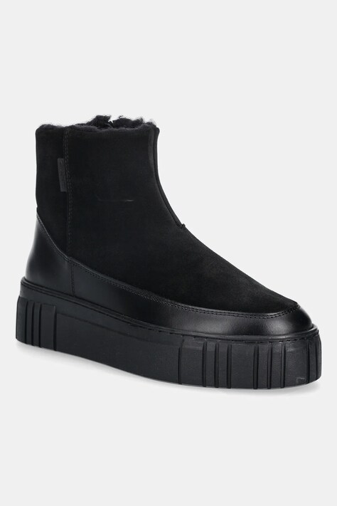 Gant śniegowce skórzane Snowmont kolor czarny 31543097