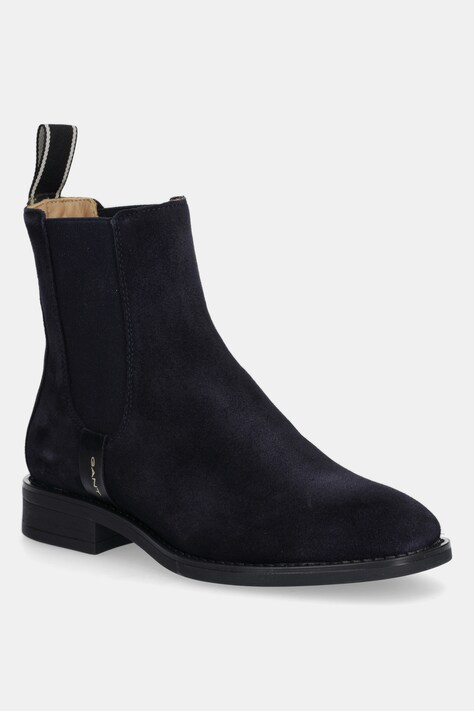 Gant stivaletti chelsea in camoscio Fayy donna colore blu navy  31553127
