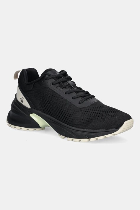 Кросівки Calvin Klein Jeans HIKE RUNNER MG TECH KNIT колір чорний YW0YW01856
