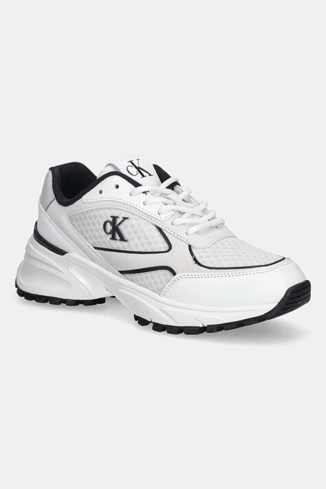 Кроссовки Calvin Klein HIKE RUNNER MESH MIX MET MG цвет белый YW0YW02009