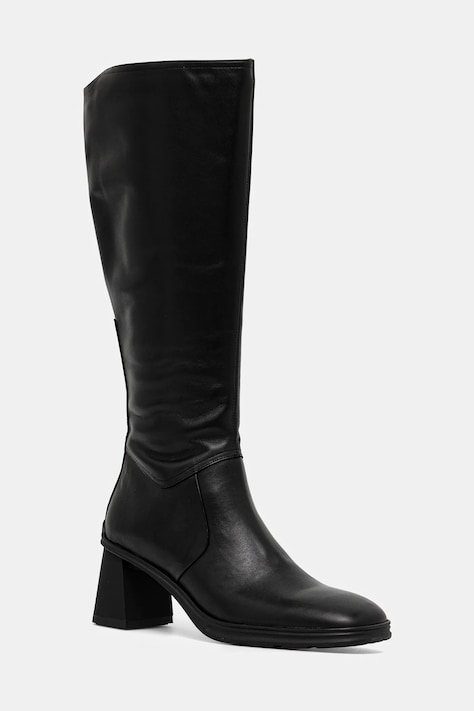 Кожаные сапоги Vagabond Shoemakers JANINE цвет чёрный каблук кирпичик 6038-101-20