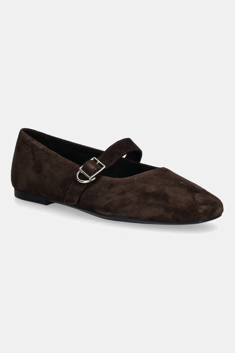 Balerinke od brušene kože Vagabond Shoemakers JOLIN boja: smeđa, 5608-040-32