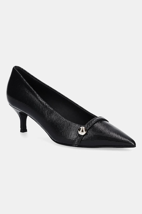 Kožené lodičky Furla Sfera Decollete čierna farba, YJ62SFE BX4035 O6000