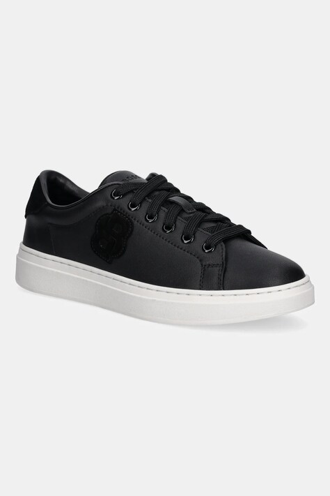 BOSS sneakers din piele Kieran culoarea negru, 50548277