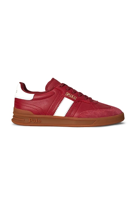 Polo Ralph Lauren sneakers din piele Htr Aera culoarea rosu, 804956688005