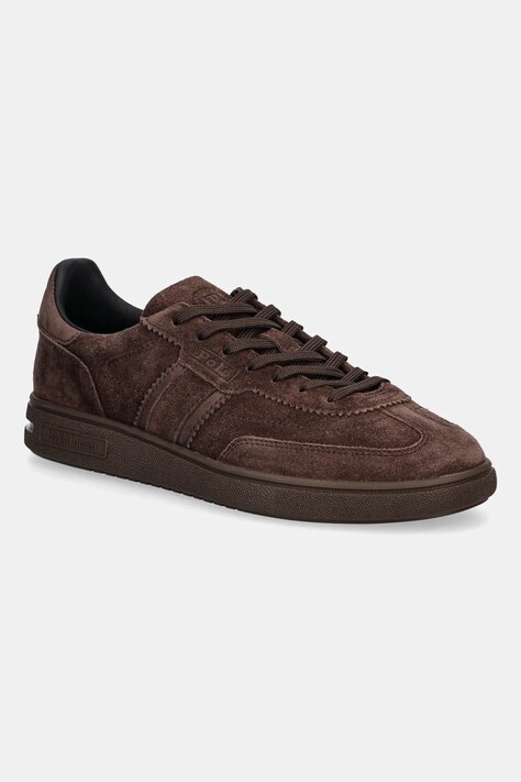 Polo Ralph Lauren sneakersy zamszowe Bedford kolor brązowy 804975536003