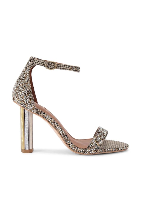 Kurt Geiger London tacchi a spillo Perspex Heel Sandal colore oro 4726940609